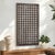 1970s Vintage Hand Carved Lattice 31" X 56" Wood Wall Hanging For Sale - Image 5 of 5