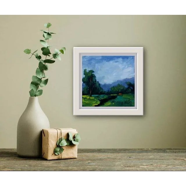 Contemporary Contemporary Impressionist Style Oil Painting For Sale - Image 3 of 12