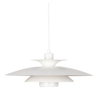 Vintage Danish Donau Pendant Lamp by Kurt Wiborg for Jeka, 1980s For Sale