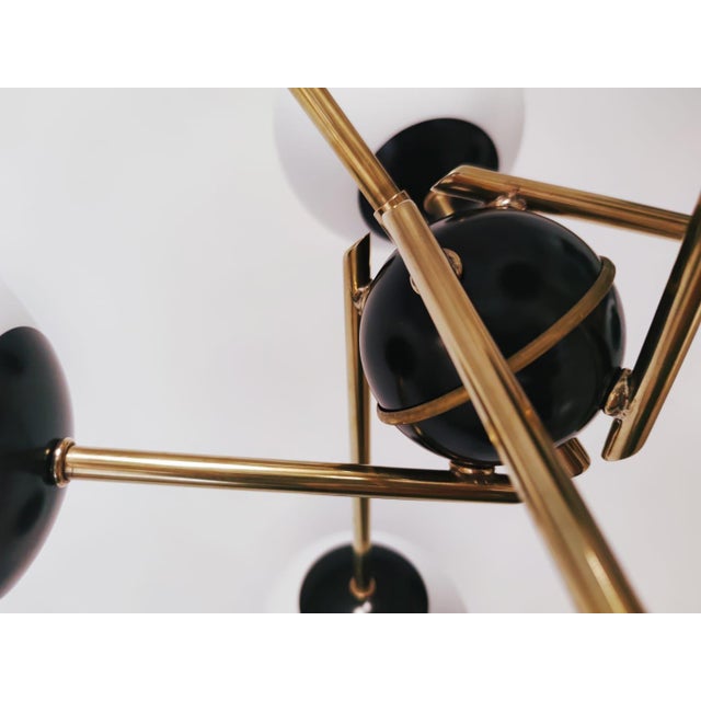 6-Light Sputnik Hanging Light For Sale - Image 5 of 18