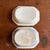 Antique Gaudy Welsh Crescent Pinwheel Flow Blue Set of 2 Vegetable Dishes, Circa 1840s For Sale - Image 6 of 12