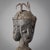 Gray Early 20th Century Fon Vodun Bocio Male Hunter With Three Faces Carving Benin For Sale - Image 8 of 15