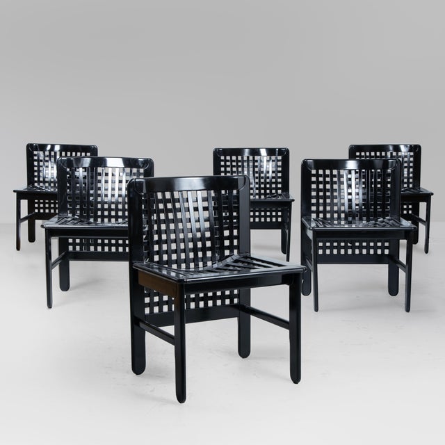 Chairs by Titina Ammannati and Giampiero Vitelli for Pozzi and Verga, 1970s, Set of 6 For Sale - Image 15 of 15