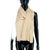 Gucci Gucci Beige Logo Silk Scarf For Sale - Image 4 of 8