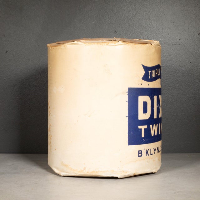 Early 20th Century Antique New Old Stock Dixey Spool of Twine C.1920 For Sale - Image 5 of 8