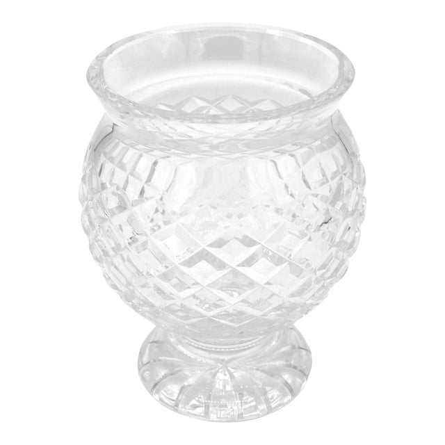 Vintage Waterford Cut Crystal Vase in Comeragh Pattern Chairish