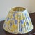 Mid 20th Century 1990s Gathered Pleated Floral Cotton Lamp Shade For Sale - Image 5 of 11