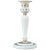 Early 19th Century Charles X White Opaline Candlestick For Sale - Image 6 of 6