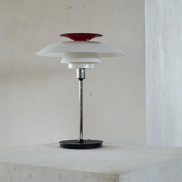 Vintage Danish PH-80 Table Lamp by Poul Henningsen for Louis Poulsen, 1970s For Sale - Image 6 of 8