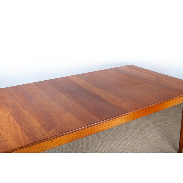 Large Model 542 Extendable Table in Teak by Inger Klingenberg for France & Son, 1960s For Sale - Image 3 of 18