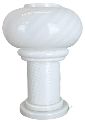 Mushroom Murano Glass Table Lamp from Vetri Murano, Italy, 1970s