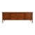 Long Mid Century Modern Walnut Credenza Sideboard Console. 74 Inches. For Sale