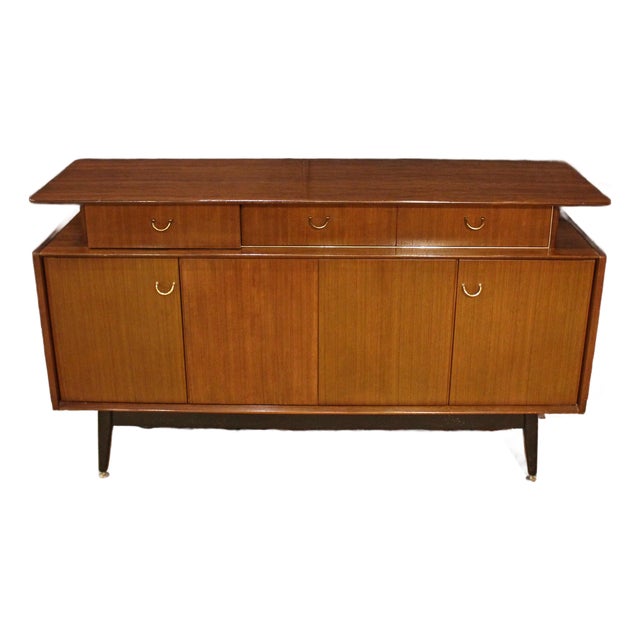 Mid Century Modern English G-Plan "Librenza" Credenza For Sale