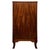 Early 20th Century Antique English Inlaid Mahogany Chest of Drawers, 1890s For Sale - Image 6 of 12