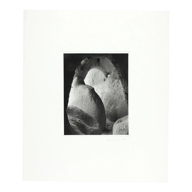 Vintage Jack Puryear Abstract Cave Photograph For Sale