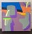 David Mac Innes “Navajo” Construct Series 2003 Painting on Canvas Signed For Sale - Image 9 of 9