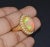 Certified Natural 13.78Cts Seed Pearl Opal Cocktail Halo Brushed 18K Solid Gold Ring, size 6.75 For Sale - Image 9 of 10