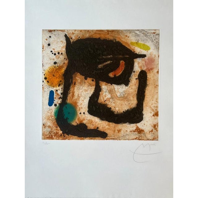 Aquatint and carborundum, 1969 Handsigned by the artist in pencil Edition : 52/75 Publisher : Maeght, Paris Catalog :...