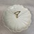 Vintage California Pottery Cream White Relish Dish Tray With Gold Metal Handle For Sale - Image 9 of 12