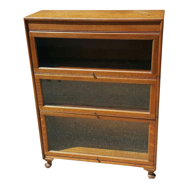 Gunn Furniture Co 3 Stack Barrister Bookcase Chairish