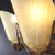 1920s Art Deco 5-Light Bronze Finish Hanging Lamp With Stylized Fans C1920 For Sale - Image 9 of 14