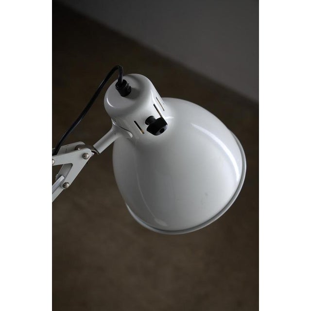 All-White Arma Adjustable Floor Lamp from Metalarte, 1970s For Sale - Image 6 of 10