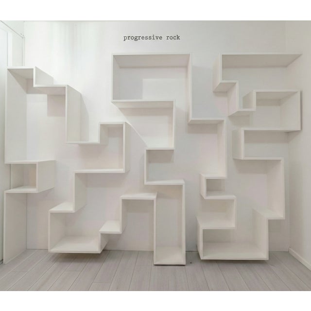 Not Yet Made - Made To Order Progressive Rock Bookcase by Dario Nasuti For Sale - Image 5 of 5