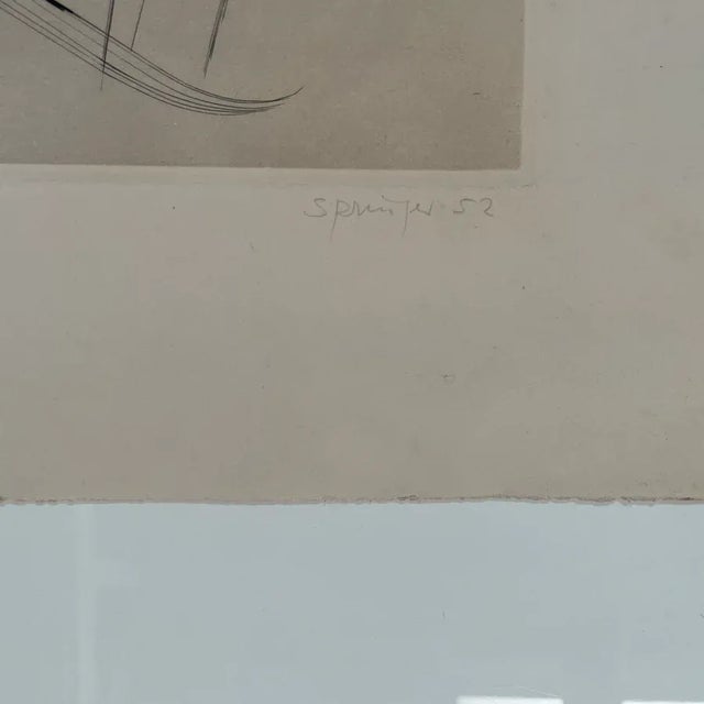 1950s "Prelude" Archival Print by Ferdinand Springer For Sale - Image 5 of 5