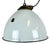 Industrial Grey Enamel Factory Lamp with Cast Iron Top, 1960s For Sale - Image 17 of 17