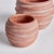 A graphic pattern of concentric circles make this set of pots very mod indeed. The raw, earth washed finish adds a touch...