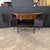 Early 20th Century Bowfront Mahogany Satin Banded Sheraton Style Sideboard For Sale - Image 11 of 17