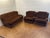 Vintage Brown Seating Modules, 1970s, Set of 3 For Sale - Image 10 of 10
