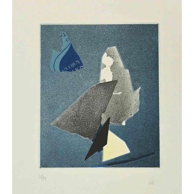 Hans Richter, Abstract Composition, Etching, 1970s For Sale - Image 4 of 4