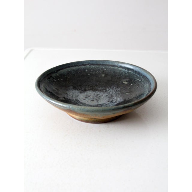 Late 20th Century Vintage Studio Pottery Bowl For Sale - Image 5 of 11