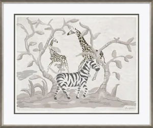 Veld By Dana Gibson, Framed Art Print