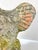 Textile French Country Terracotta Rooster Chicken Garden Statue With Moss Patina For Sale - Image 7 of 9