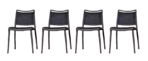 Polycarbonate Chairs, Set of 4