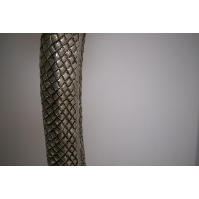 Art Deco Snake Floor Lamp, 1970s For Sale - Image 11 of 18
