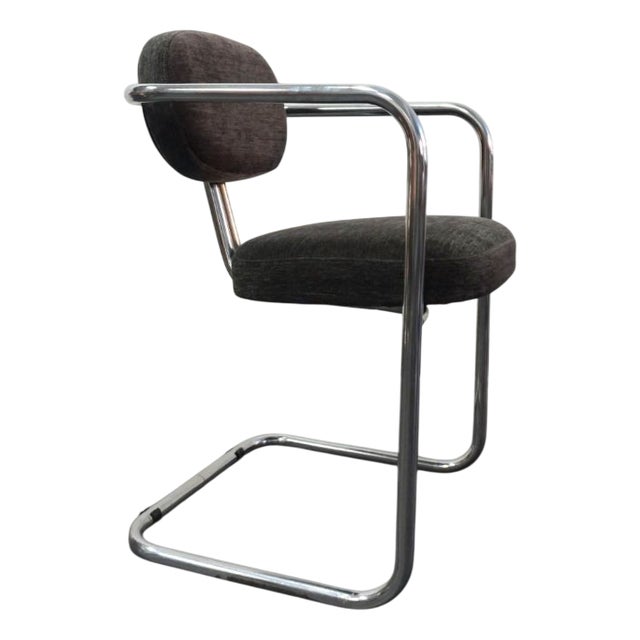 Vintage Space Age Chair in Chrome, 1970s For Sale