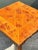 Sienna Vintage Light Bamboo Parquetry Game Table For Sale - Image 8 of 12
