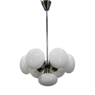 Space Age Sputnik Chandelier attributed to Kamenicky Senov, 1970s For Sale