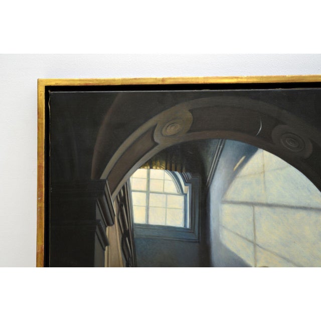 1990s Genevieve Dael, Couple IV, 1993, Oil Painting on Canvas For Sale - Image 5 of 11