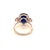 Natural Sapphire Diamond Ring 7 14k W Gold 6.16 TCW Certified $3,490 219223 This is a Unique Custom Made Glamorous Piece...
