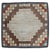 Brown Mid 20th Century Tribal American Hooked Rug - 2'10" x 3'2" For Sale - Image 8 of 18