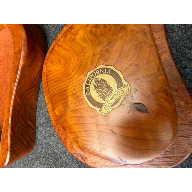 Vintage California Redwood Freeform Box For Sale - Image 13 of 16