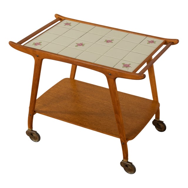 Vintage Serving Trolley, 1950s For Sale