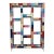 Multicolor Murano Glass Bifacceral Shelf, 1980s For Sale - Image 11 of 11