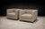 Taupe Geraldo De Barros Pair of Armchairs in Blackened Steel & Taupe Mushroom Wool Bouclé, Brazil, 1970s For Sale - Image 8 of 11