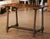 Distinguished by its unusually slender proportions and rhythmic turned construction, this antique Spanish console table...