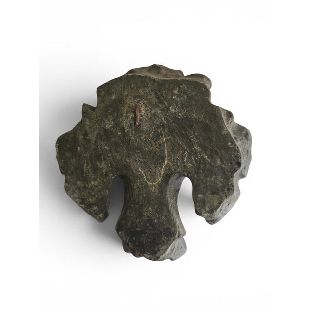 Black Lion Head Relief, 1970 For Sale - Image 8 of 9